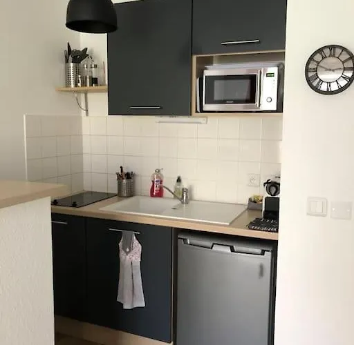 F2 Calme Et élégant Apartamento Équemauville